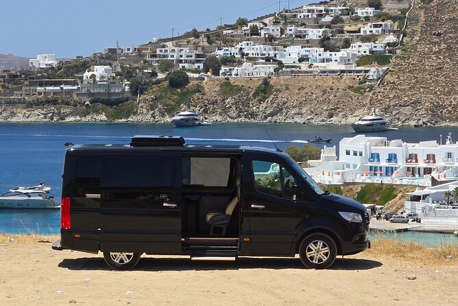 Private Mykonos Island tour by Luxury Minibus up to 11 passengers - Up to 11 people, with pickup that keeps you from hunting around