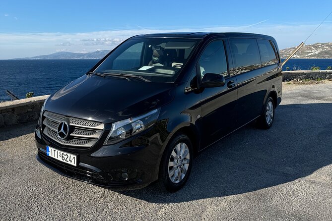 Private One-Way Transfer in Mykonos - From Port or Airport to Your Exact Mykonos Door