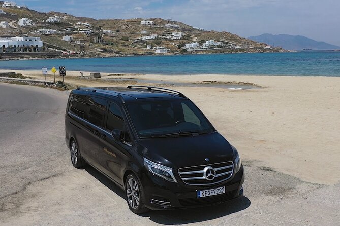 Private Transfer for all around Mykonos,from port,airport to every location - Key highlights to know before you go