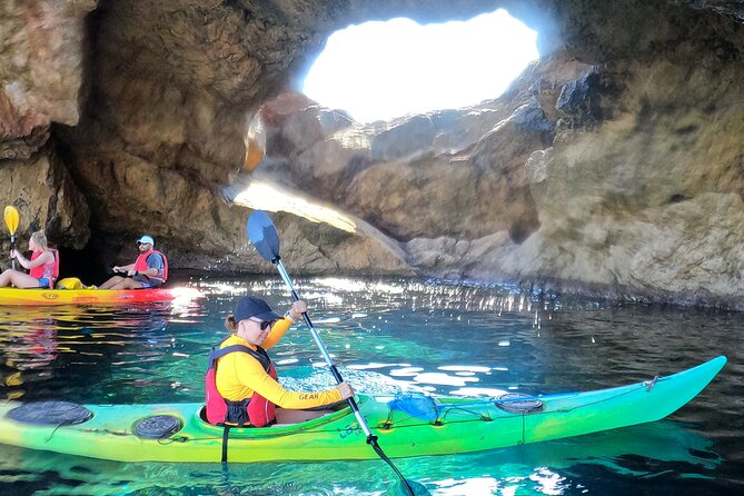 Sea kayaking Mykonos natural beauty beaches - Where You Go: Quiet Coves, Sea Caves, and the Protected Coast Feeling