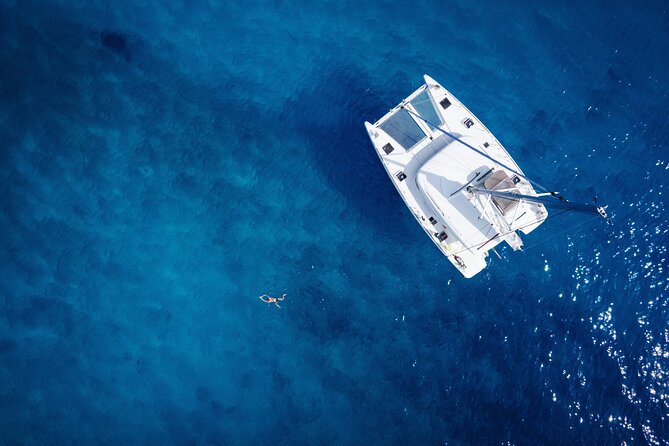 Semi Private Cruise with luxury Catamaran in Delos and Rhenia islands - Catamaran Comfort, Crew Help, and the Small-Group Advantage