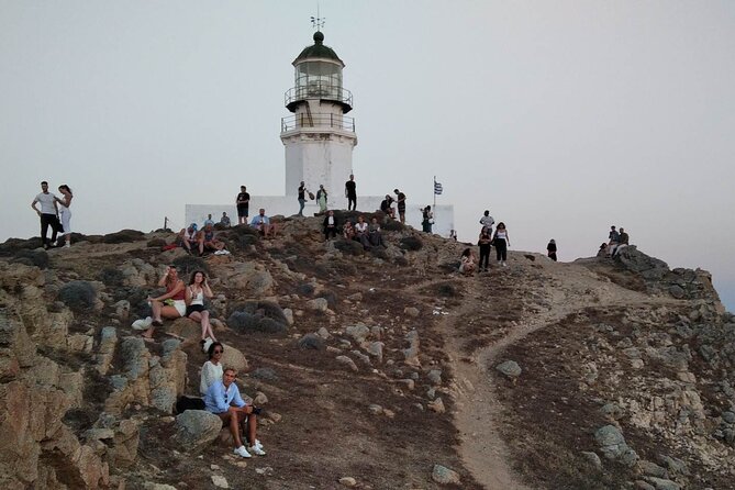 Small-Group Armenistis Lighthouse Sunset Tour in Mykonos - Armenistis Lighthouse at 1891 speed: the beacon and the Volta story