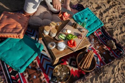 The Greek Meze Picnic - The Menu You’ll Taste: Greek Salad, Tarama, Dolmadakia, and More