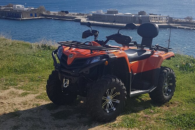 THE ORIGINAL Rent an ATV/QUAD 450cc and explore mykonos on wheels - The map setup that helps you drive smarter, not harder